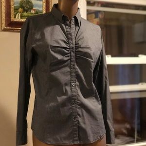 Alfani button down blouse size 8p